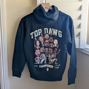 TDE top dawg ent championship tour black hoodie women's size small